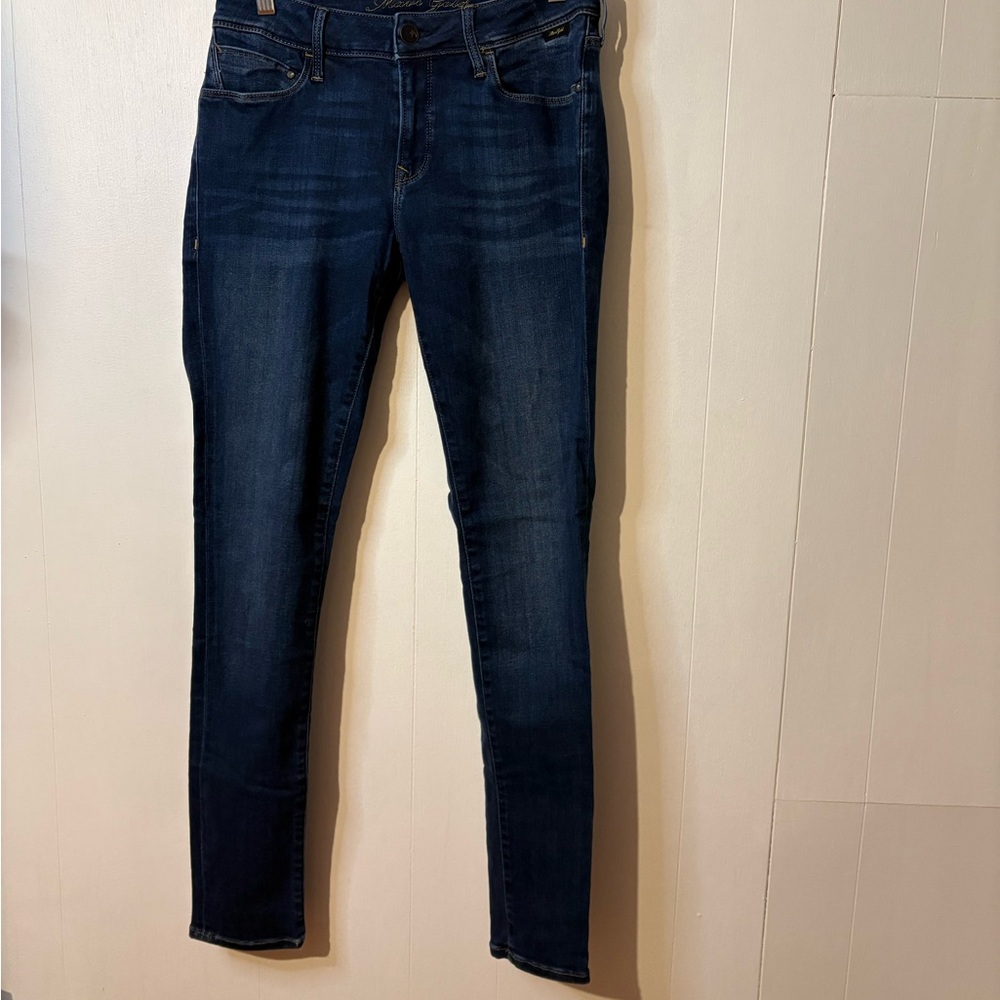Maui Gold Indigo Women's Midrise Skinny Jeans
